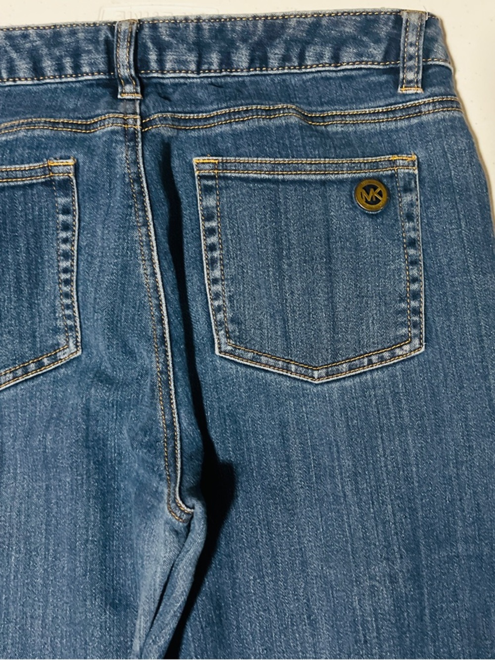 Michael Kors High-Rise Dark Blue Women's Jeans